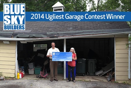 Ugliest Garage Contest Winner Announced Blue Sky Builders