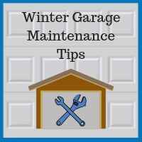 Blue Sky Builders winter garage door maintenance