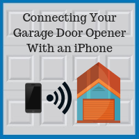 Blue Sky Builders smart garage door opener iphone