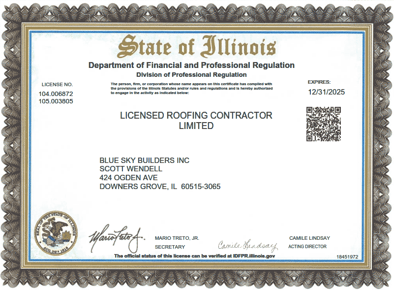 Roofing License